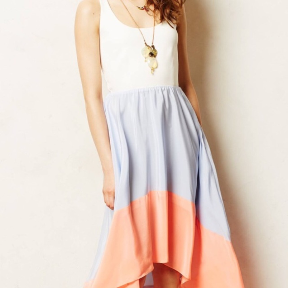 NWOT Anthropologie Hutch Color-block Capay Dress